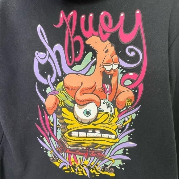 Spongebob X H&M hoodie graphic comic - Picture 6 of 8